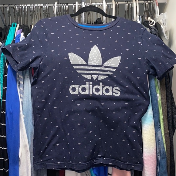 Adidas Trefoil Logo Short Sleeve T-shirt - Picture 4 of 5